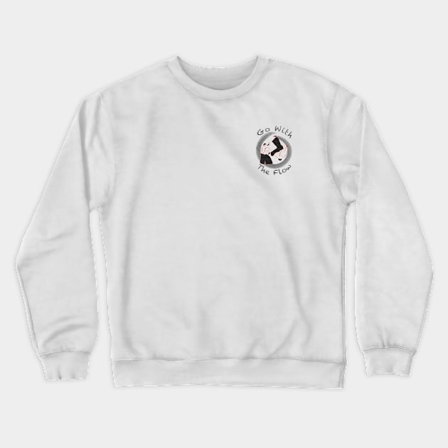 Aikido - Go With The Flow (Small) Crewneck Sweatshirt by Todd Henderson 